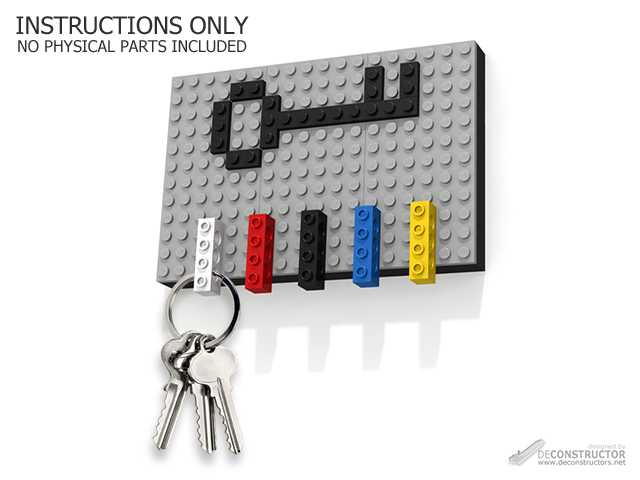 Key Holder (Building Instructions) – deConstructor's.net