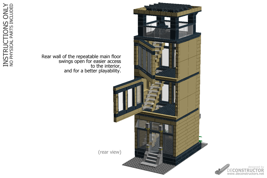 Tower – (Building instructions) deConstructor's.net