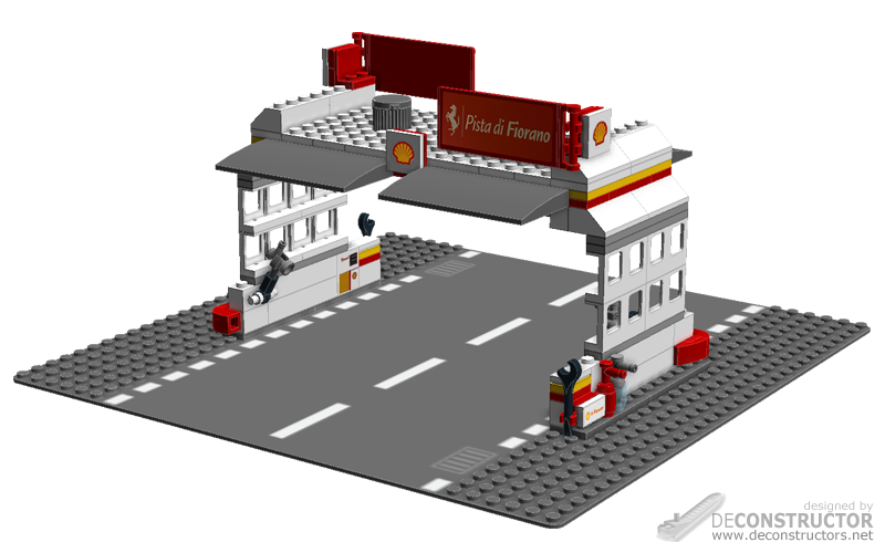 Shell Gas Station Extended, by deConstructor